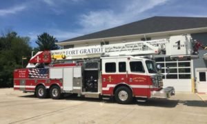 Aerial Fire Truck in Fort Gratiot MI